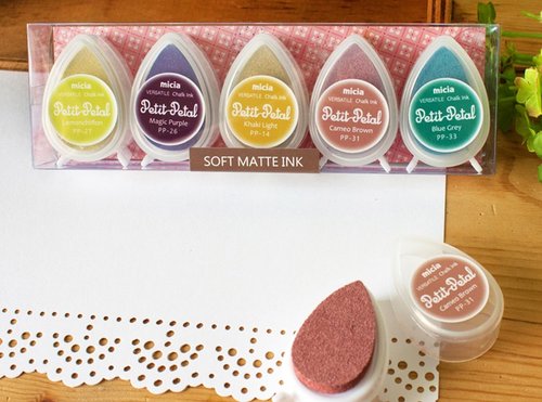 Petit Petal multifunction pastel petals stamp pad -5