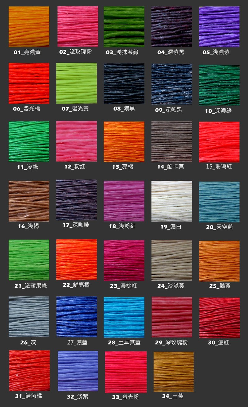 About dearsharka Thai wax color card | Please do not order from this product page