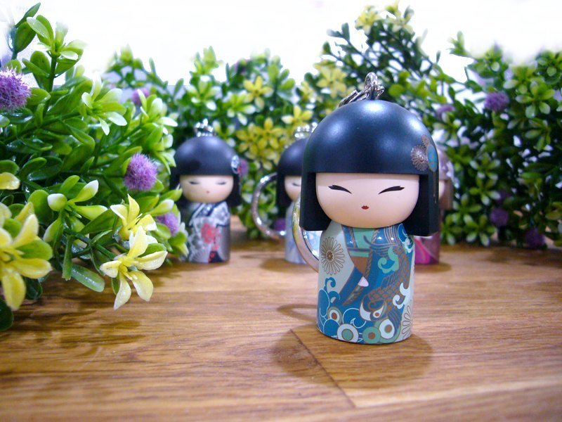 【情人节礼物】开启通往幸福的大门 kimmidoll 和福娃娃钥匙圈图片