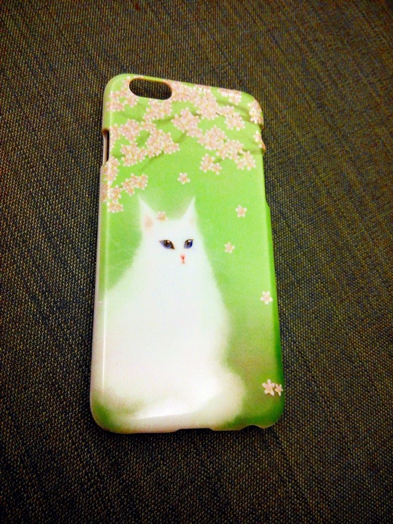 David painted cherry cat cat _ _ Limited Phone Case iPhone i5.i6s, i6splus / Android Samsung Samsung, HTC, Sony designer handsets shell / protective cover / kitty cat phone shell