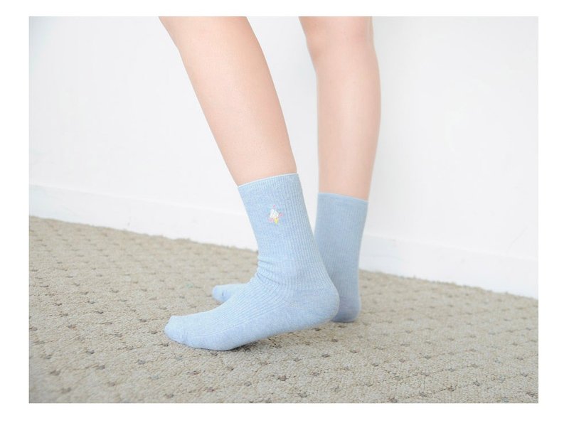 Dear My Universe My Dear Ice Cream Socks-Blueberry