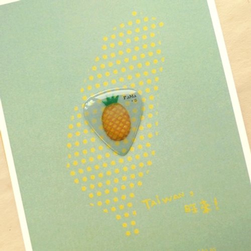 FaMa&#x27;s Pick Springs Chips Wanta Pineapple Postcard Set