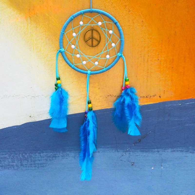 Capture dream ✝ Yong network straight before a big blue lake Dreamcatcher