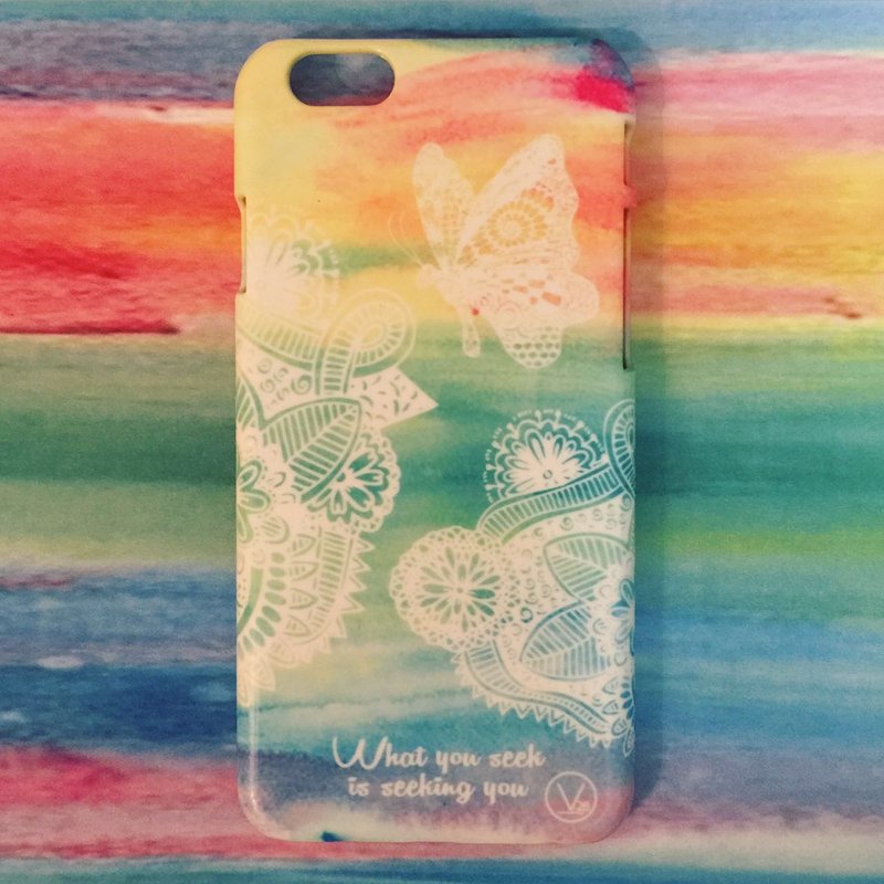 Color / Text customization - Zen about wind Phone Case