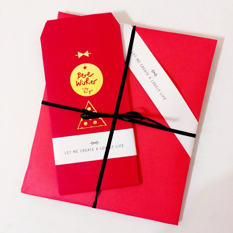 紅色喜氣 / 禮物包 - 筆記本/手帳 - 紙 紅色