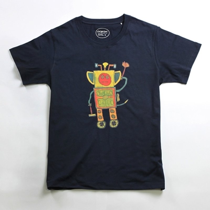 Cotton Handmade T-Shirt Men's (Family Pack) - childlike Gift Robot