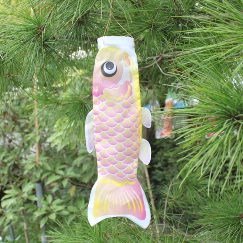 Taiwan Fish Flag 30 CM (Pink)