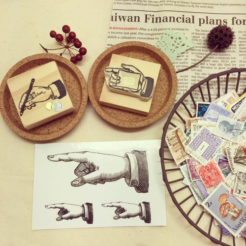 Sleeves * hand *eraser stamp*handmade*rubber stamp*handmade stamp*hand carved