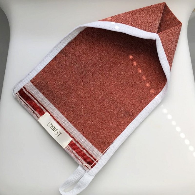 Turkey Hand exfoliating gloves (red)