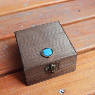 Square Pinewood Small Box