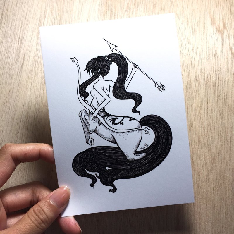 Sagittarius Postcards
