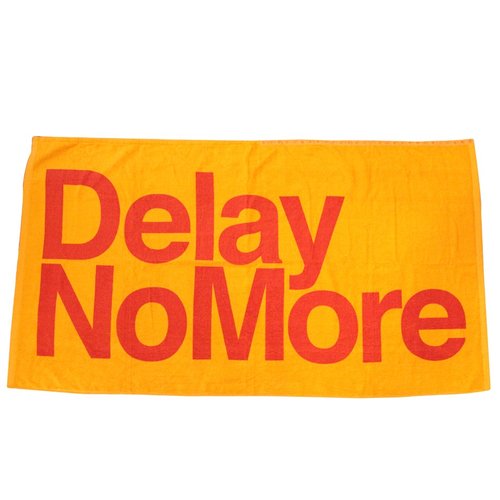 o.d.海滩毛巾, 港式幽默系列-delaynomore(橘)