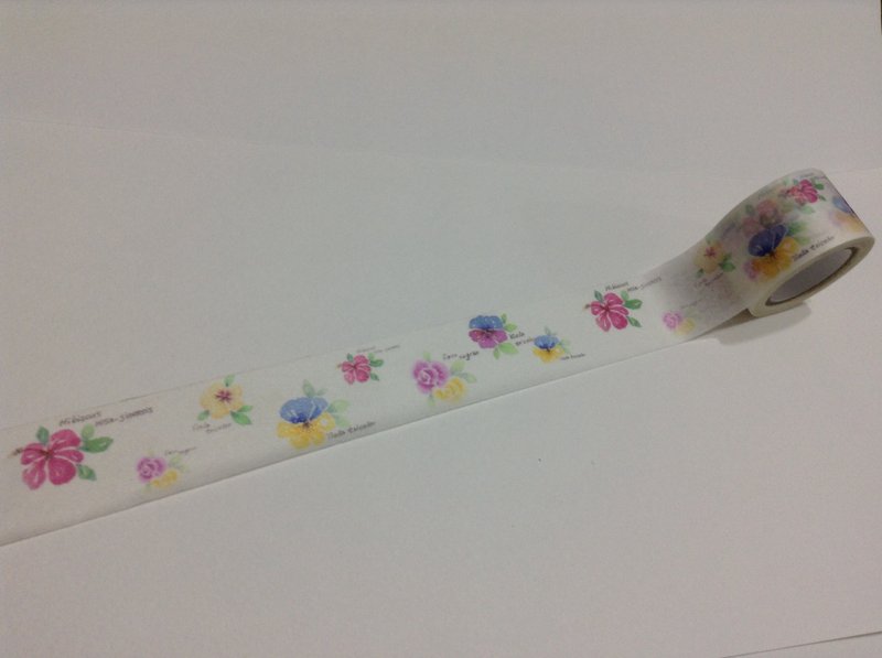 Paper tape Flower Series