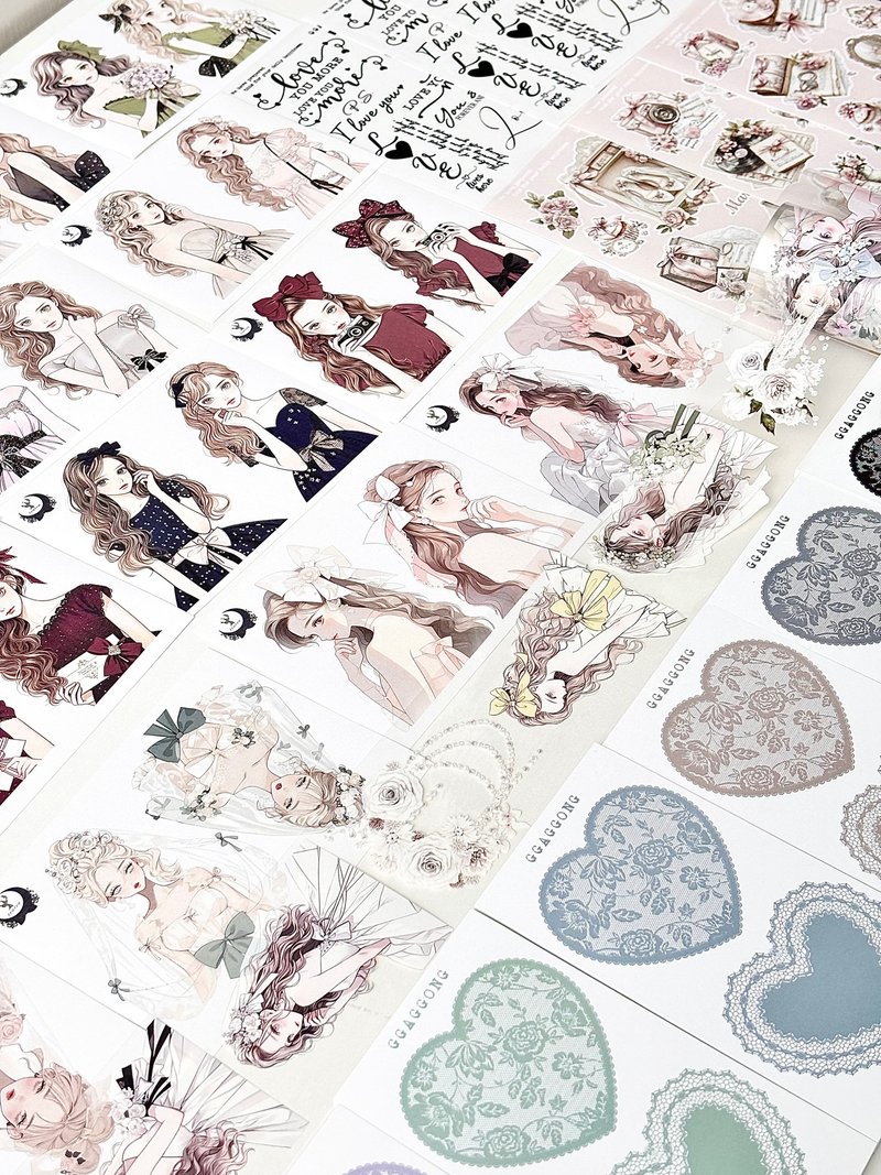 2025. no 10 – October New Products All Package (Teatea collaboration) - 貼紙 - 其他材質