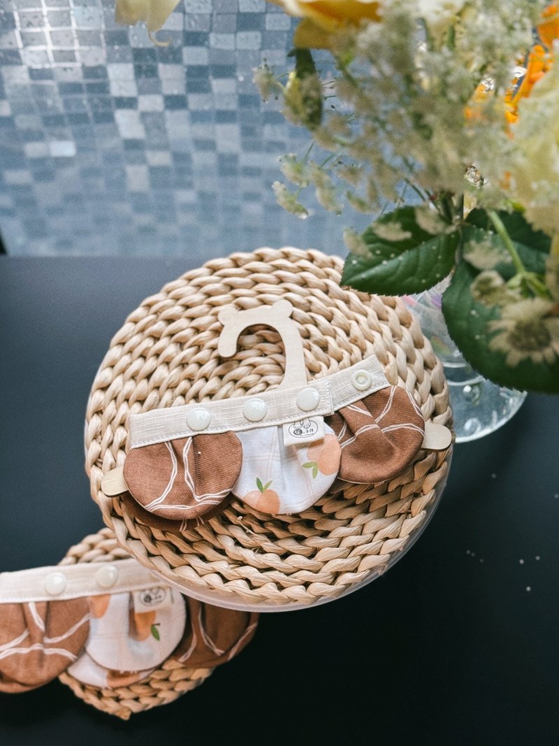 New in! 配色花瓣領巾-夏日飲品提案/狗領巾/貓領巾 - 寵物衣服 - 棉.麻