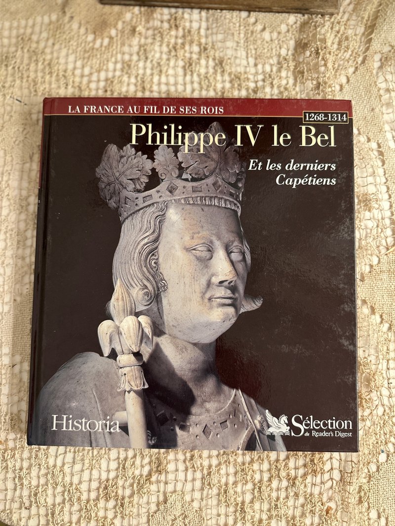30235 法國歷史畫冊Philippe IV le Bel 美麗的菲利普四世 法文版 - 刊物/書籍 - 紙