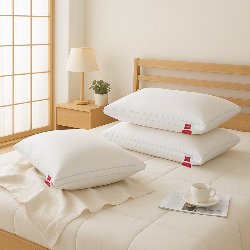 德國 Suprelle 高彈力水洗抗菌防蟎枕/單入/雙入 - 寢具/床包 - 棉.麻