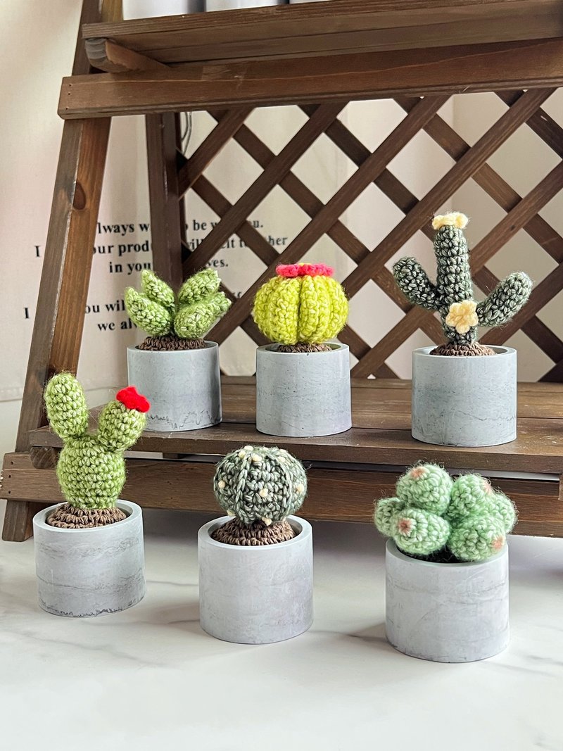 多肉泥擴香盆栽 - 香氛/精油/擴香 - 其他材質 多色