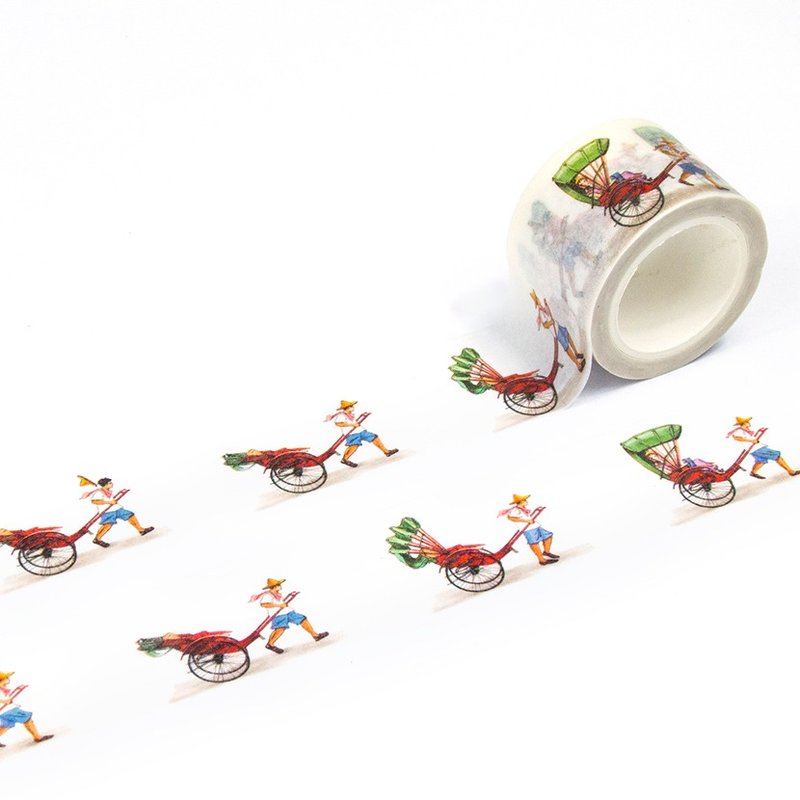 Hong Kong Masking Tape - HK Rickshaw (S2016-013)