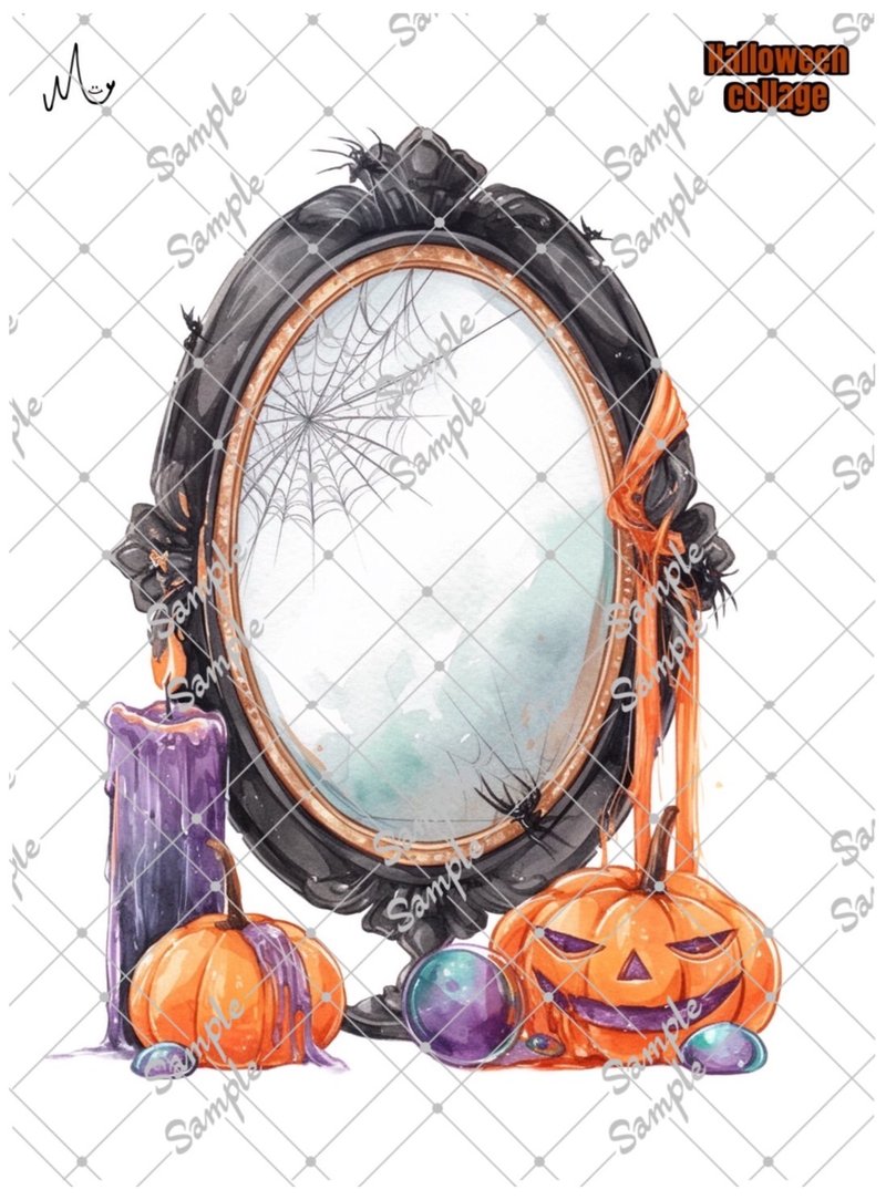 オリジナルステッカーHalloweenシリーズ期間限定10月10日-11月10日まで - 貼紙 - 紙