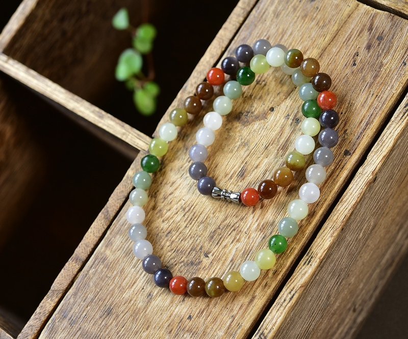 秒殺價 天然和田玉多寶項鏈  非常精緻漂亮 - 項鍊 - 玉石