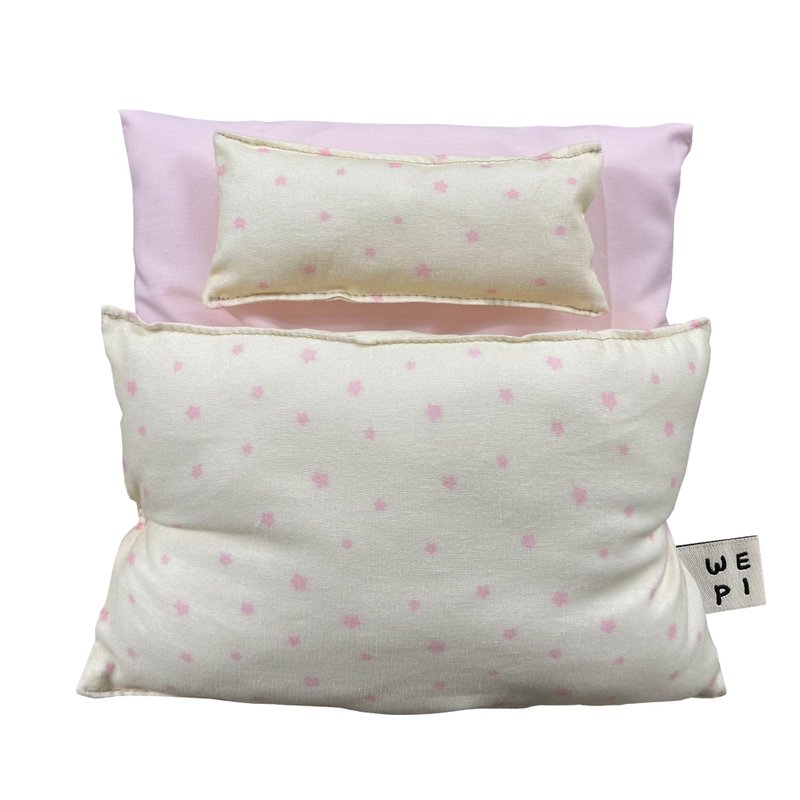 Dream star doll bedding /handmade mini present miniature cushion play - 公仔/玩偶 - 其他材質