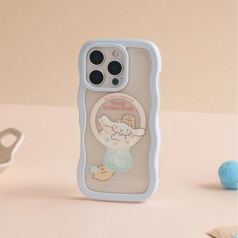 奶油家族x大耳狗奶油蘇打雲朵波波MagSafe iPhone手機殼 - 手機殼/手機套 - 塑膠 多色