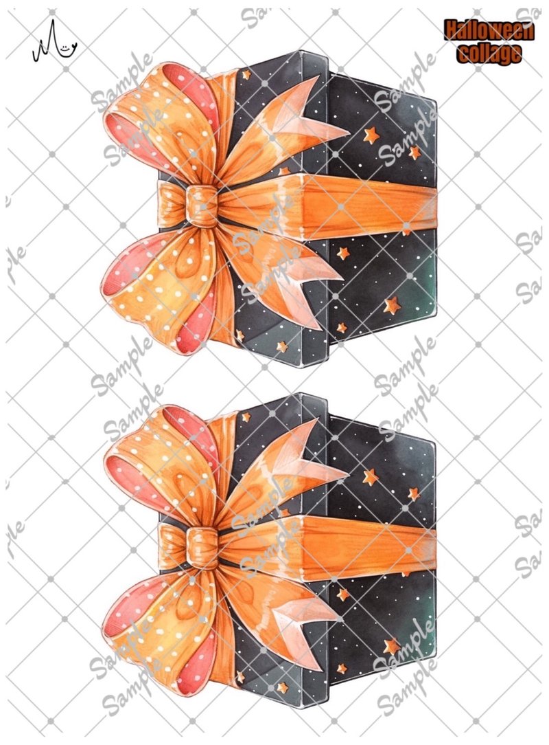 オリジナルステッカーHalloweenシリーズ期間限定10月10日-11月10日まで - 貼紙 - 紙