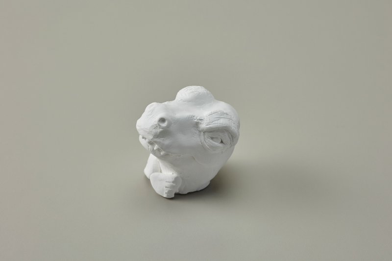 【恐龍系列】小暴龍擴香石 | 禮盒包裝 - 香氛/精油/擴香 - 其他材質 白色