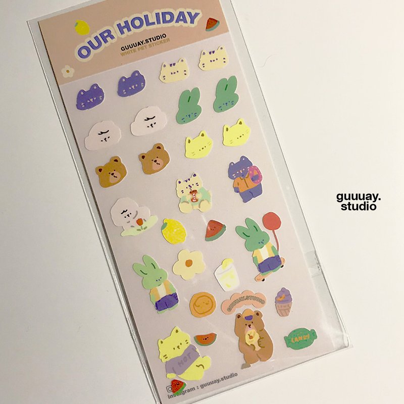 Our Holiday Premium Sticker
