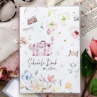 Timeless Watercolor Handbook ME TIME-Pink Leather Case