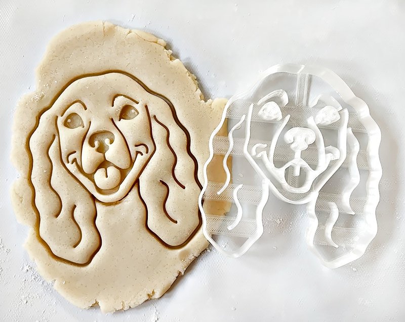 Cocker Spaniel Cookie Cutter - 其他 - 塑膠