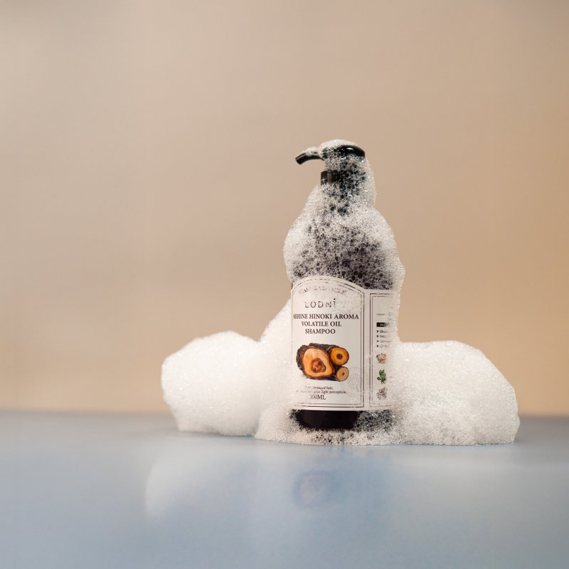 檜木精油洗髮精300ml(溫和清潔 所有髮質適用) - 洗髮精/餅/皂 - 植物.花 咖啡色