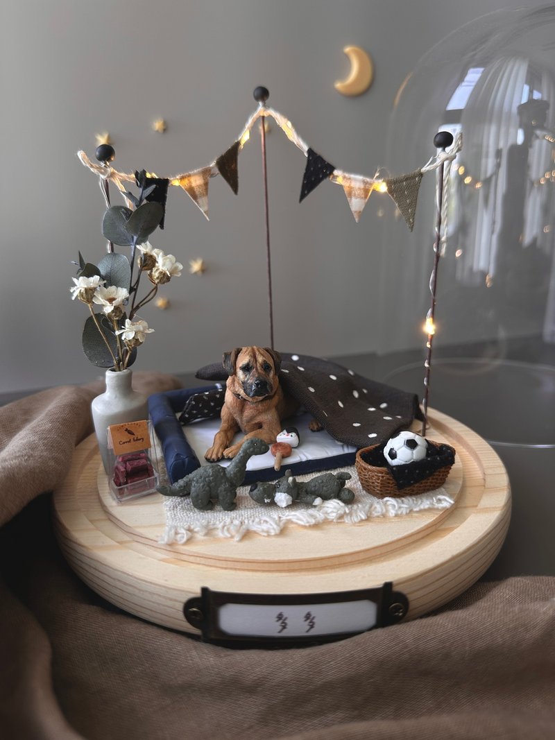 【客製全身寵物】訂製床另外報價 暖光小窩 中玻璃罩 - 其他 - 其他材質