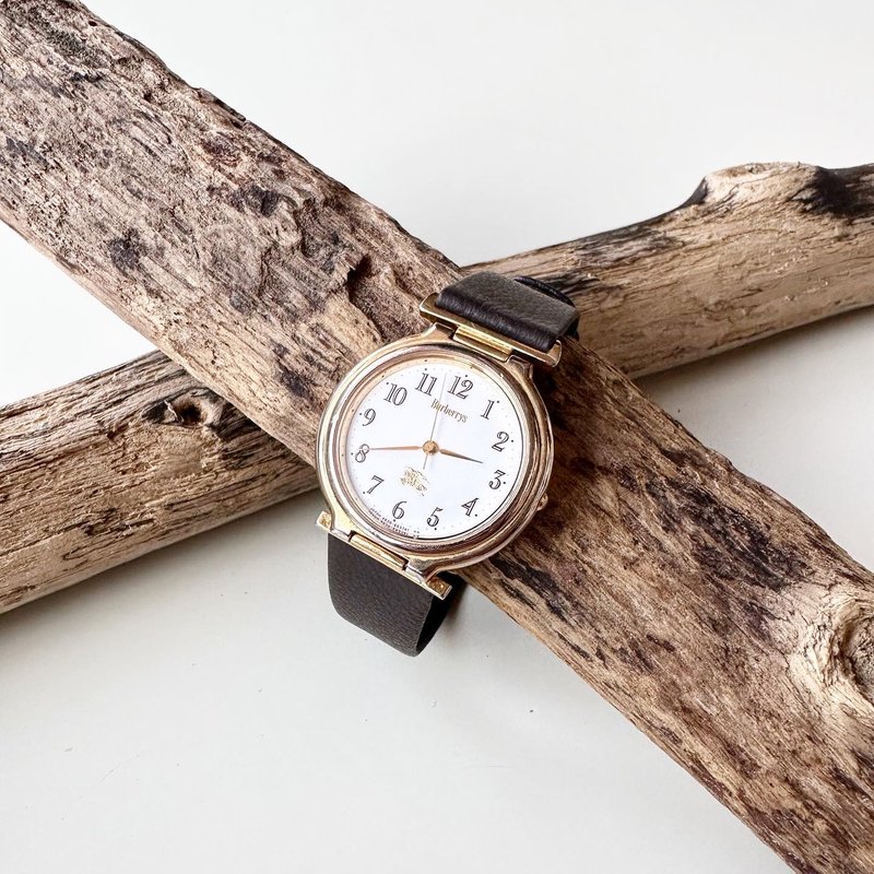 老骨頭 Burberrys中性石英錶V40 vintage - 男錶/中性錶 - 其他材質