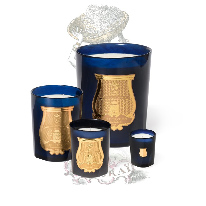 Cire Trudon 茉莉之華美 香氛蠟燭 - 香氛蠟燭/燭台 - 玻璃 藍色
