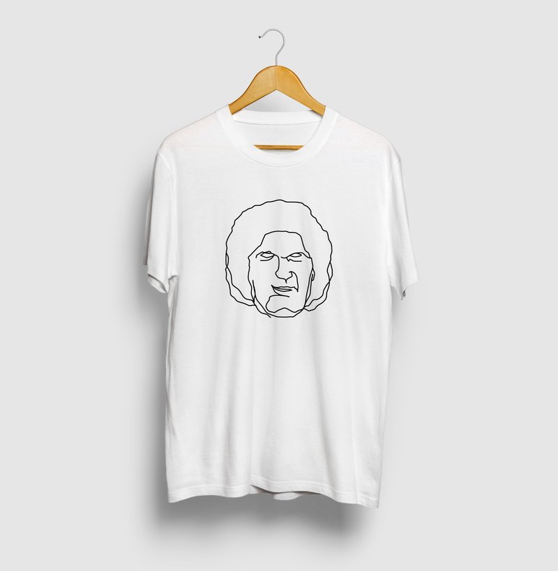 Giant Illustration T-shirt Wrestling Great Art