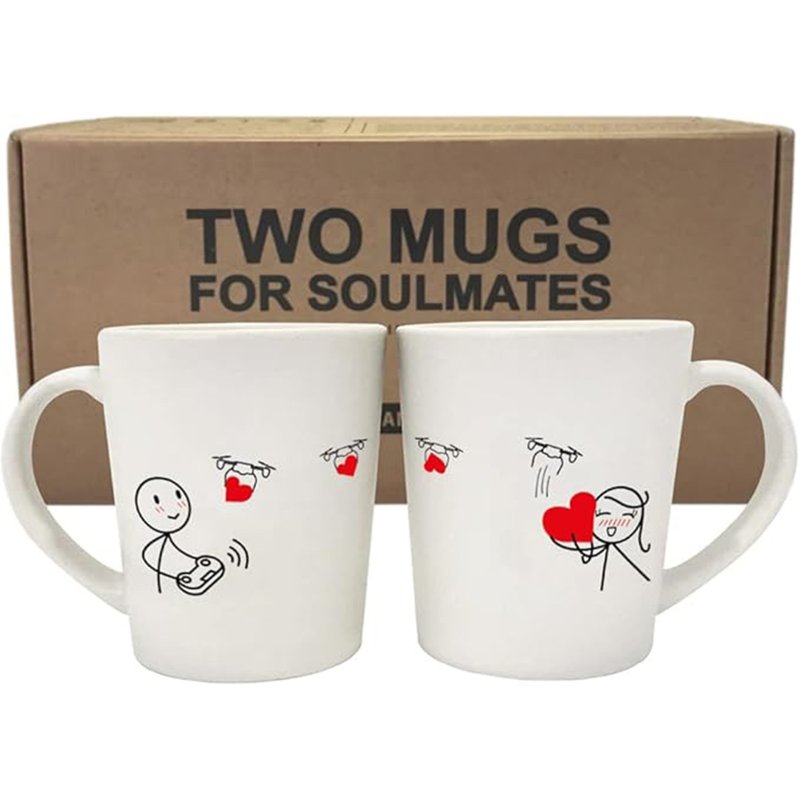 陪你到老 咖啡杯/馬克杯對杯組 | HUMAN TOUCH - 咖啡杯/馬克杯 - 其他材質