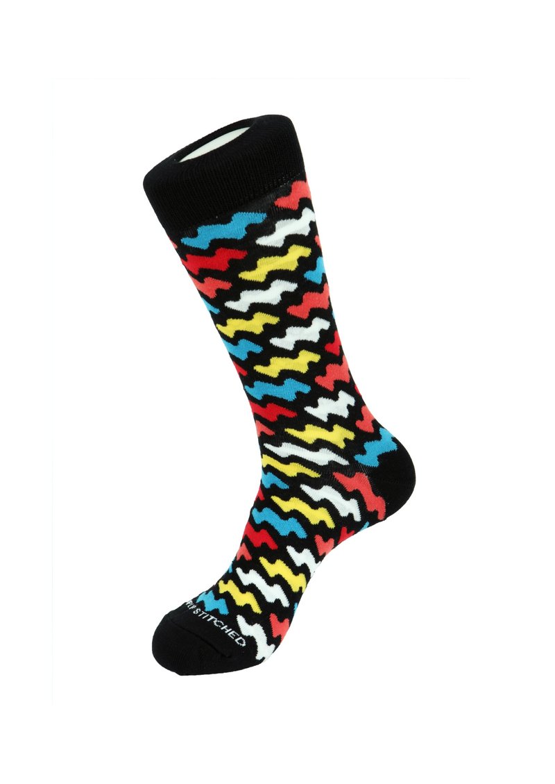 Lightening Socks, by Unsimply Stitched