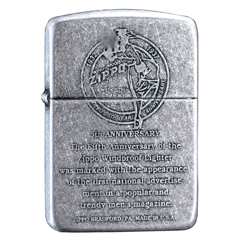 【ZIPPO官方旗艦店】 1941復刻經典女郎標誌防風打火機 ZA-1-61A - 其他 - 銅/黃銅 銀色