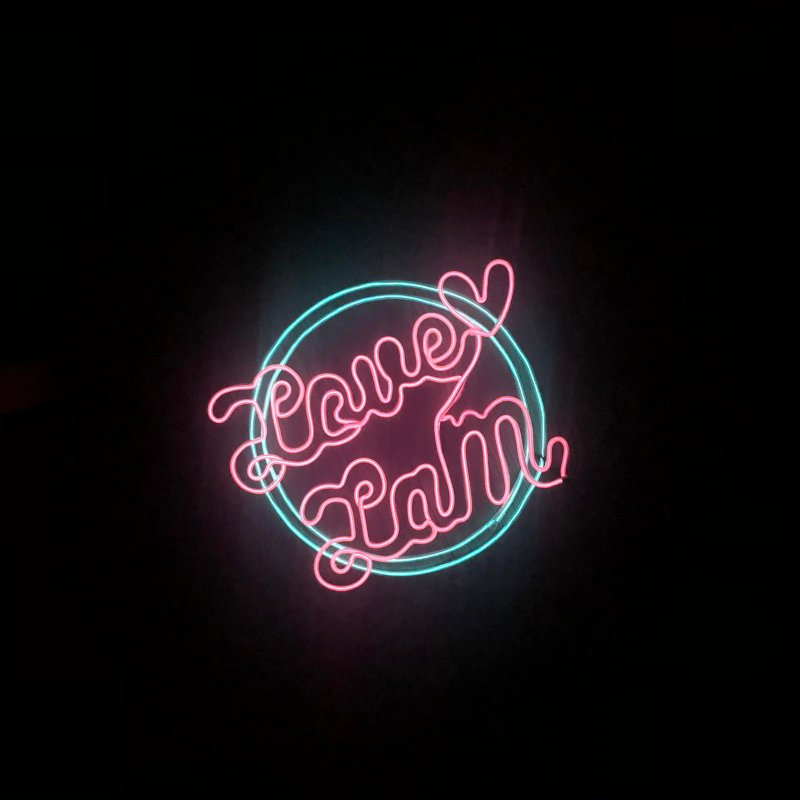 neonlite custom made wording light