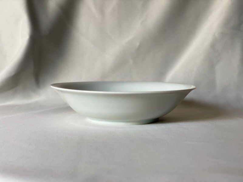 大鉢 磁器無地 - 碗 - 瓷 白色