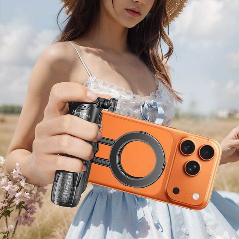 Meet Mind Phantim2 Mini 多合一磁吸/夾式 手柄式自拍棒 - 手機配件 - 其他材質