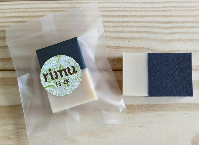 Travel small soap - clean long charcoal milk / travel / experience / sketch