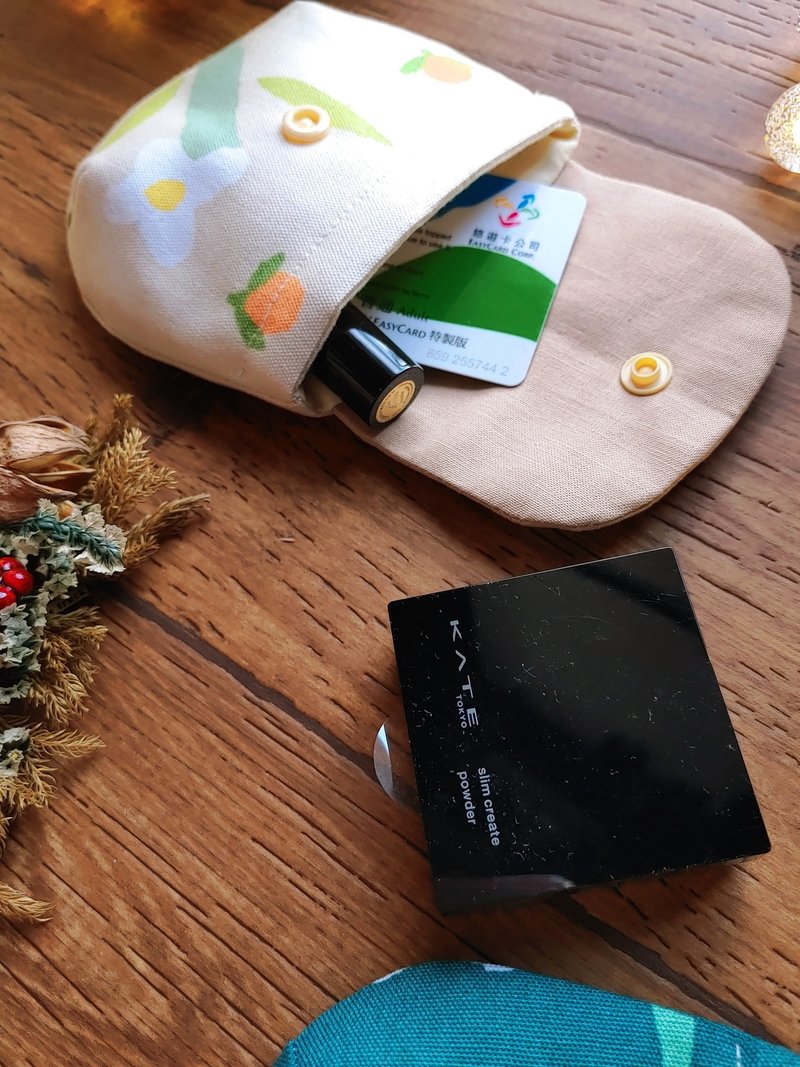 交換禮物/聖誕禮盒_ 零錢包 /收納包//化妝包(商品含禮盒包裝) - 化妝包/收納袋 - 棉.麻 多色