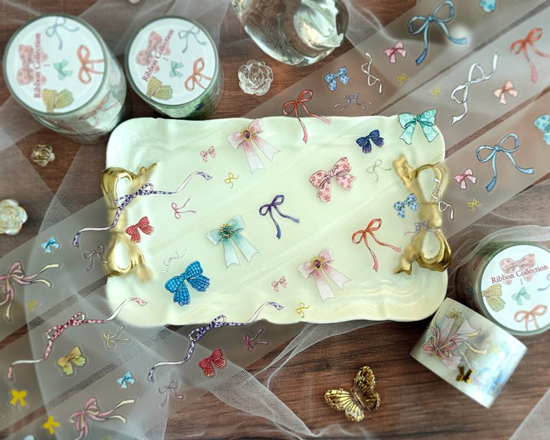 Ribbon Collection PET Tape - 貼紙 - 其他材質