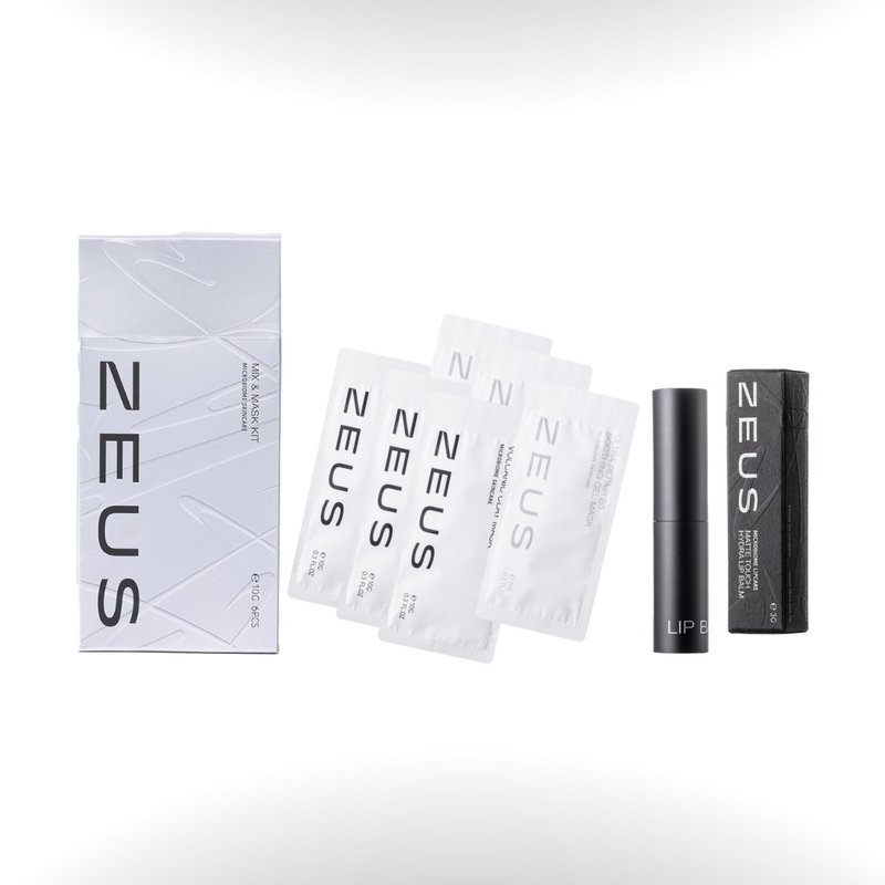 【ZEUS】霧感雙享組/凍泥膜6入組 + 輕潤霧感護唇膏 - 面膜/凍膜/泥膜 - 濃縮/萃取物