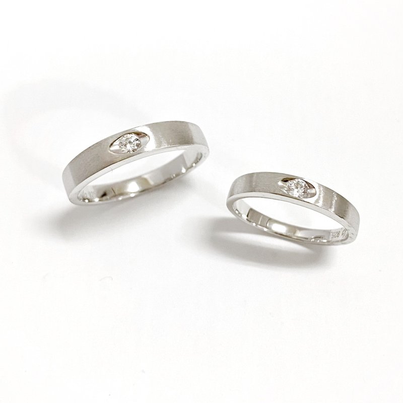 唯一的你_對戒 | 14K、9K、925純銀 - 對戒 - 貴金屬