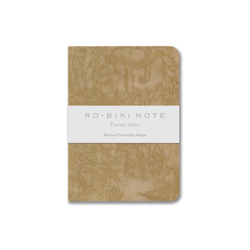 RO-BIKI NOTE Texture Series Fushi-iro - 筆記本/手帳 - 紙