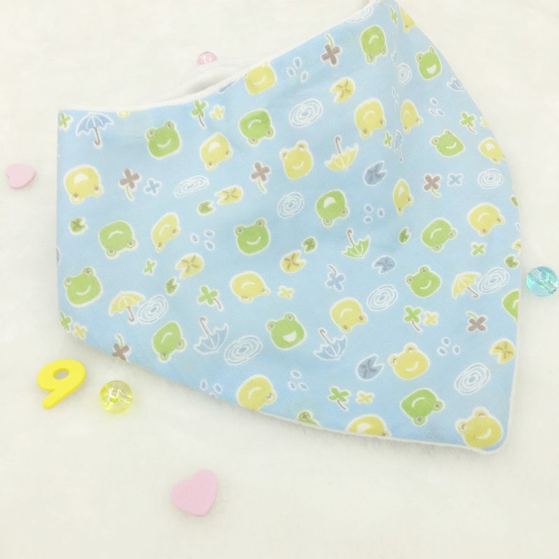 Triangle Bib - Frog